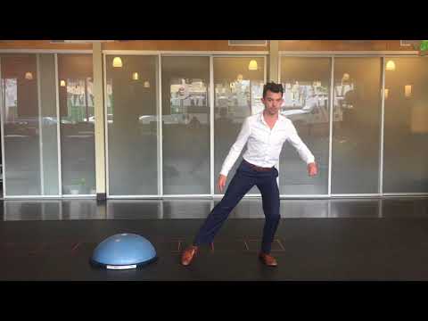 Bosu Ball Lateral Stability Exercises.